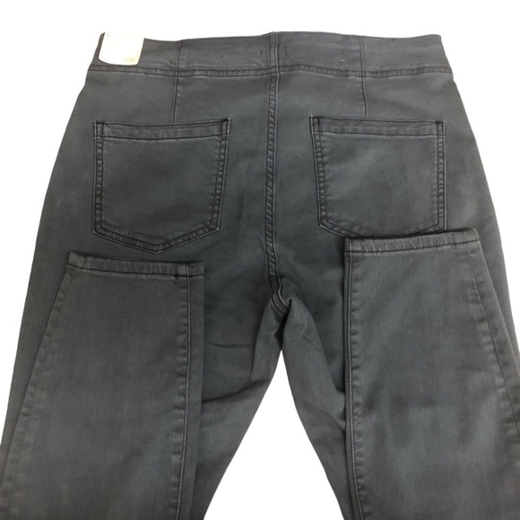 NWT Pilco Anthropologie Highrise Skinny SlateGray Stretch Waist Pocket Detail 30 - Picture 6 of 14